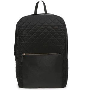 Cute black quilted backpack from DSW